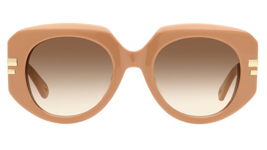 Lunettes de soleil Chloé Femme Marron Rectangle Ch0257S Face