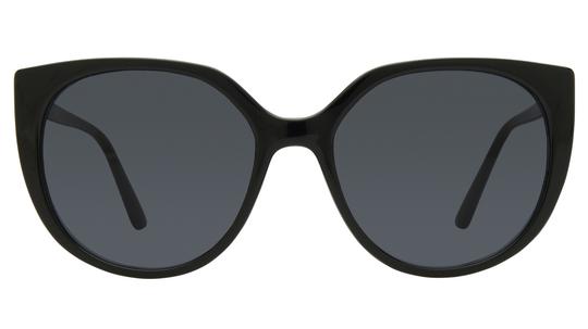 Lunettes de soleil Alternance Femme Noir Papillon alt25201 Face