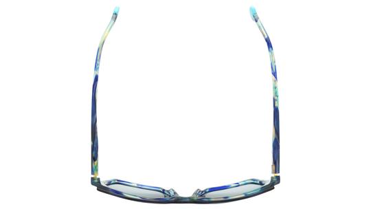 Lunettes de soleil Etnia Barcelona Femme Bleu Papillon SYLYS Dessus