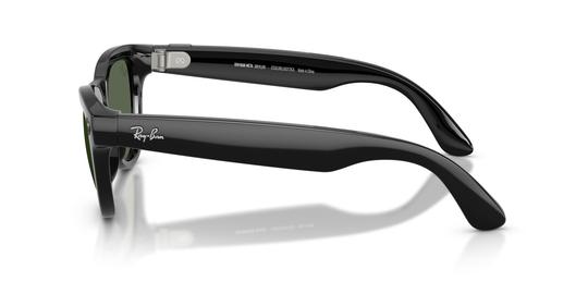 Lunettes de soleil Ray-Ban Meta Mixte Noir Papillon Rw4014 Droite