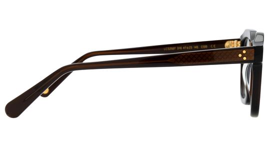 Lunettes de vue Le Coq Sportif Homme Marron Ovale Lcs2507 Droite