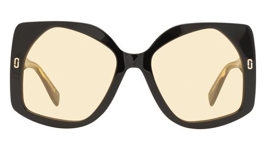 Lunettes de soleil Marc Jacobs Femme Noir Oversize mj1133/s Face