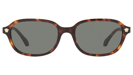 Lunettes de soleil Versace Femme Écaille Rectangle ve4514d Face