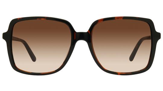 Lunettes de soleil Michael Kors Femme Écaille Carré Mk2098U Face