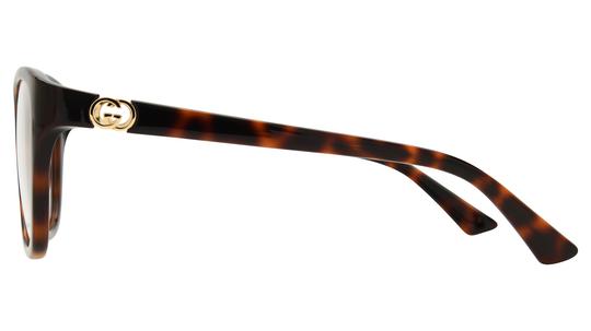 Lunettes de vue Gucci Femme Écaille Papillon Gg2195O Gauche