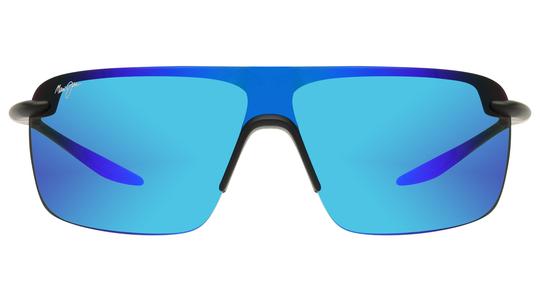 Lunettes de soleil Maui Jim Mixte Noir Sport mj0680s Face