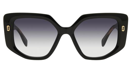 Lunettes de soleil Marc Jacobs Femme Noir Papillon Mj1116/S Face