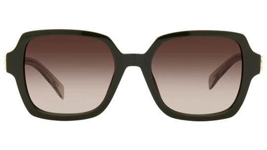 Lunettes de soleil Zadig & Voltaire Femme Vert Carré SZV473 Face