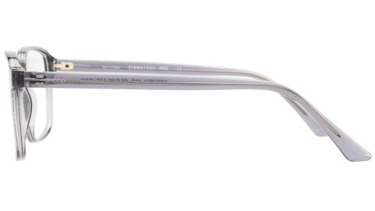 Lunettes de vue Krys Origine Homme Gris Rectangle Ess2501 Gauche