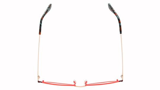 Lunettes de vue WOOW Femme Rouge Arrondie Team Dessus