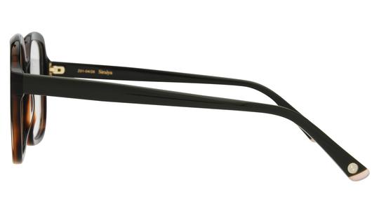 Lunettes de vue Siralya Femme Écaille Carré Sir2605 Gauche