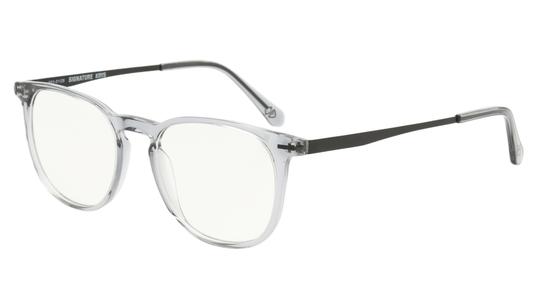 Lunettes de vue Signature Krys Homme Bleu Carré Com2503 Trois-Quart
