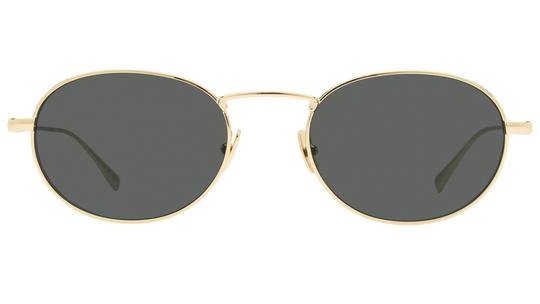 Lunettes de soleil Saint Laurent Homme Or Ronde sl799 Face