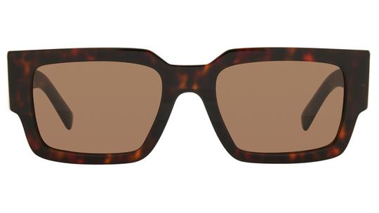 Lunettes de soleil Prada Homme Écaille Rectangle PRB17S Face
