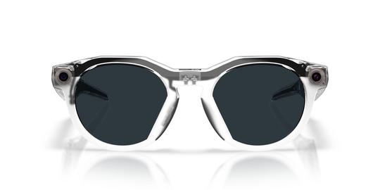 Lunettes de soleil Oakley Meta Mixte Transparent Sport Ow8002 Gauche