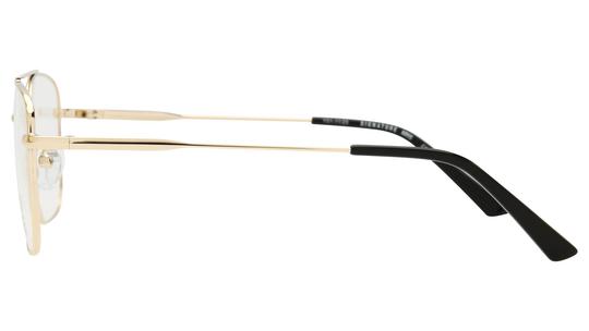 Lunettes de vue Krys Origine Homme Or Aviateur Ess2602 Gauche