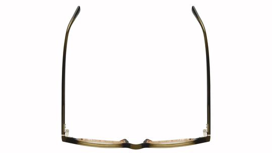Lunettes de vue L'Atelier du Faubourg Homme Vert Carré Adf2601 Dessus