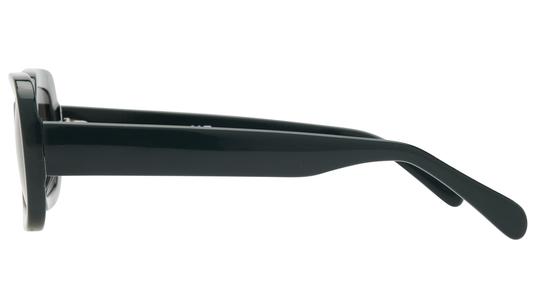 Lunettes de soleil Alternance Mixte Vert Rectangle Alt25216 Gauche