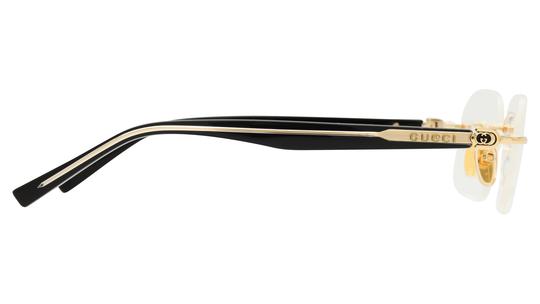 Lunettes de vue Gucci Homme Or Rectangle Gg2260O Droite