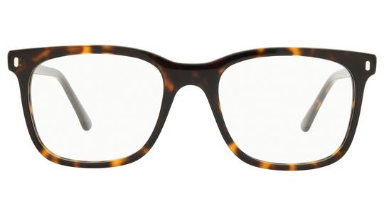 Lunettes de vue Ray-Ban Mixte Écaille Carré RX5446 Face