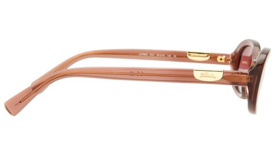 Lunettes de soleil Longchamp Femme Rose Ovale LO795S Droite