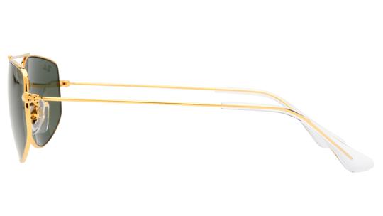 Lunettes de soleil Ray-Ban Mixte Or Papillon RB3845 Gauche