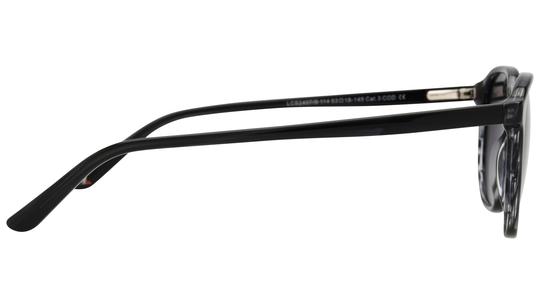 Lunettes de soleil Le Coq Sportif Homme Gris Rectangle Lcs2407/S Droite