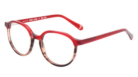 Lunettes de vue têtes à TETES Enfant Rouge Pantos Tat2407E+ Trois-Quart