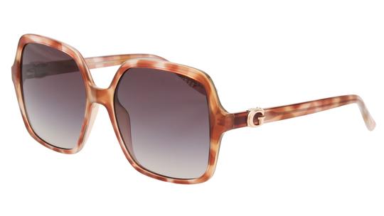 Lunettes de soleil Guess Femme Marron Carré Gu00190 Trois-Quart