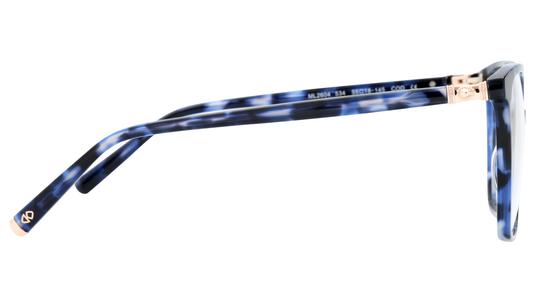 Lunettes de vue Signature Krys Femme Bleu Tonneau Ml2604 Droite