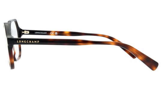 Lunettes de vue Longchamp Femme Noir Carré LO2740N Gauche