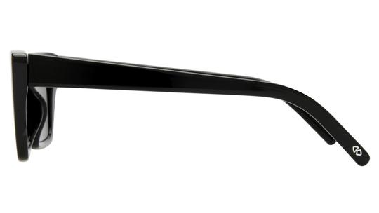 Lunettes de soleil Signature Krys Femme Noir Papillon Skj2501-A Gauche