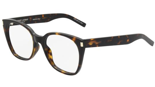 Lunettes de vue Saint Laurent Femme Écaille Papillon Sl Trois-Quart