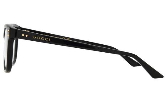 Lunettes de vue Gucci Homme Noir Rectangle Gg2131O Gauche