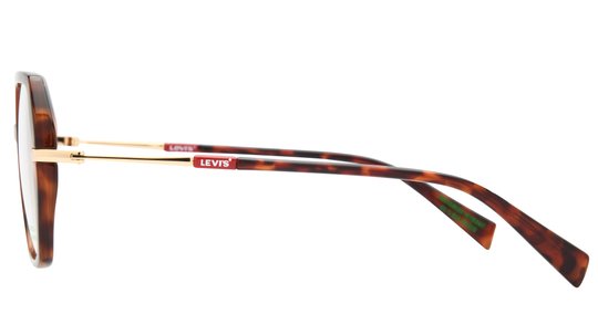 Lunettes de vue Levi's Femme Écaille Carré Lv1085 Gauche