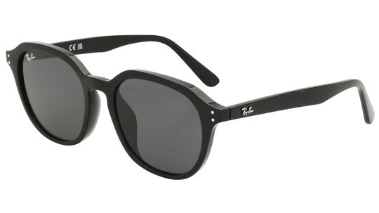 Lunettes de soleil Ray-Ban Mixte Noir Carré RB4459D Trois-Quart