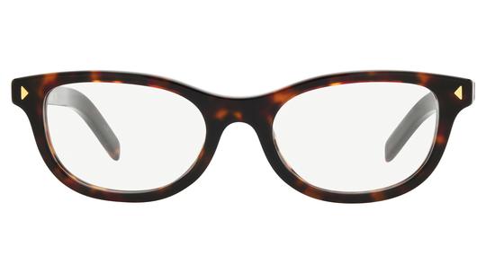 Lunettes de vue Prada Femme Écaille Ovale PR Face