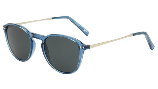 Lunettes de soleil Alternance Mixte Bleu Ronde alt19208 Trois-Quart