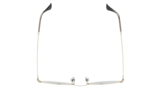 Lunettes de soleil Ray-Ban Mixte Gris Ovale RB3548N Dessus