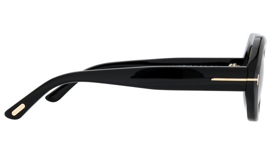 Lunettes de soleil Tom Ford Femme Noir Angulaire FT1317 Droite