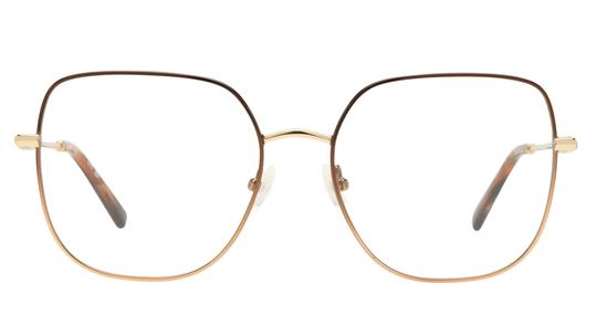 Lunettes de vue Longchamp Femme Marron Carré LO2167N Face