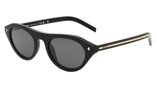 Lunettes de soleil Prada Femme Noir Aviateur PR Trois-Quart