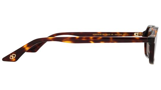 Lunettes de soleil Signature Krys Femme Écaille Rectangle audacieuse Droite