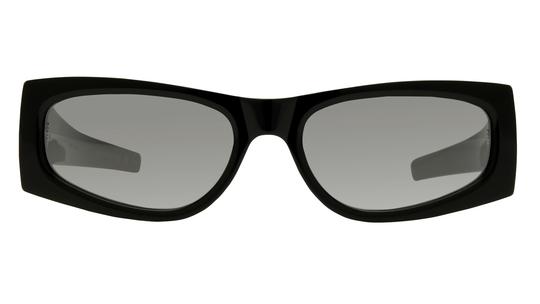 Lunettes de soleil Saint Laurent Mixte Noir Rectangle SL Face