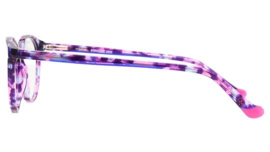 Lunettes de vue Signature Krys Femme Rose Pantos Kis2504 Gauche
