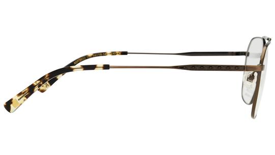 Lunettes de vue L'Atelier du Faubourg Homme Gris Rectangle Adf2602 Droite