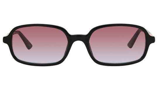 Lunettes de soleil Chloé Femme Noir Rectangle ch0363s Face