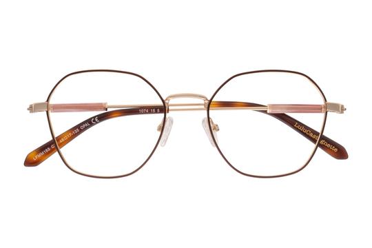 Lunettes de vue Lulu Castagnette   Rond LFMM165C77 Face