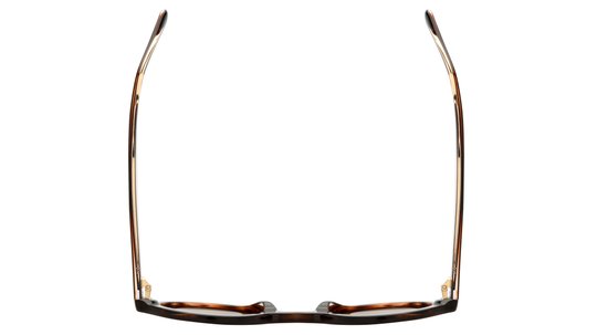 Lunettes de soleil Signature Krys Femme Marron Ronde Skj2526-F Dessus