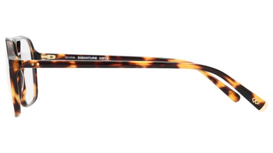 Lunettes de vue Signature Krys Femme Écaille Aviateur Ml2607 Gauche